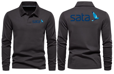 SATA LONG SLEEVE POLO